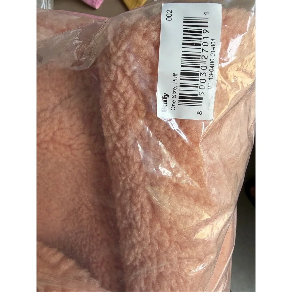 Buffy Wiggle Pillow Cover Puff Faux Shearling Sherpa Fleece Body Pillow Cover